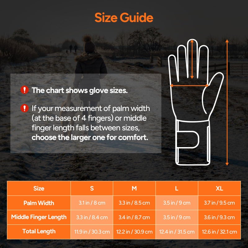 Dr. Prepare DR.PREPARE Heated Gloves for Men Women, 3200mAh Rechargeable Electric Battery, Thin Heated Motorcycle Work Gloves Liners, Touch Screen Gloves Winter Hand Warmer for Hunting Skiing Snowboarding L Size - Image 5