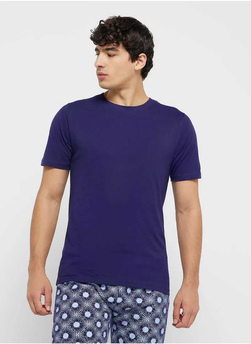 Seventy Five All Over Print T-Shirt & Joggers