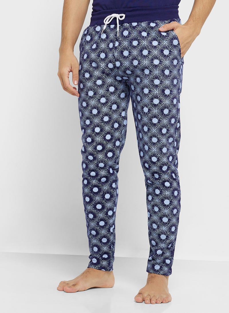 سفنتي فايف تيشيرت وبنطلون رياضي بطبعة كاملة - Image 4