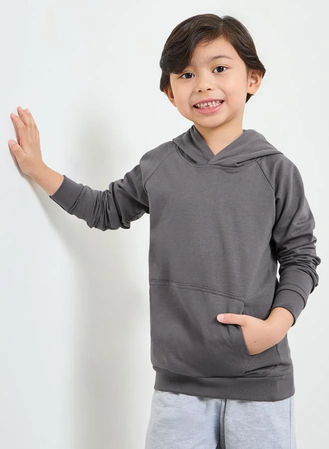 ستايلي Toddler Unisex Cotton Hoodie With Kangaroo Pocket