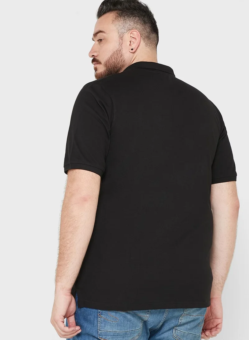 Seventy Five Plus Size Polo Shirt