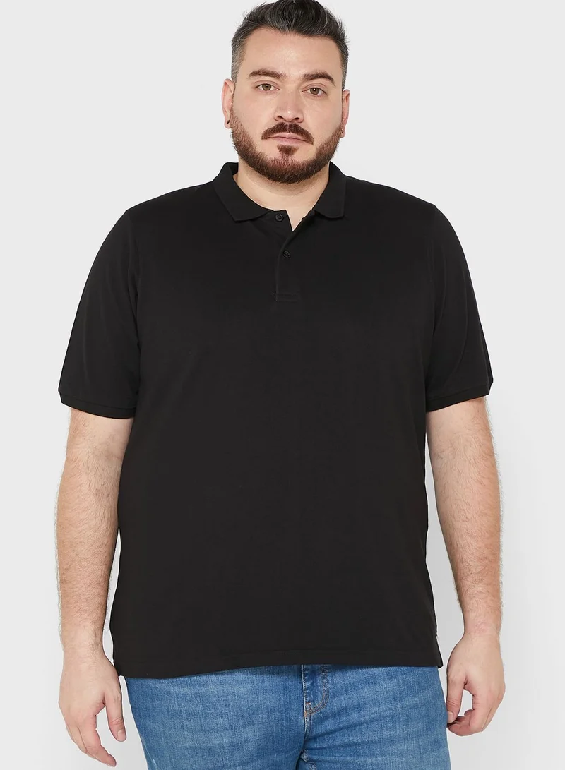 Seventy Five Plus Size Polo Shirt