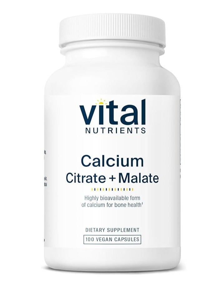 فيتل نيوترينس سترات الكالسيوم ومركب المالات 150 ملغ - 100 كبسولة