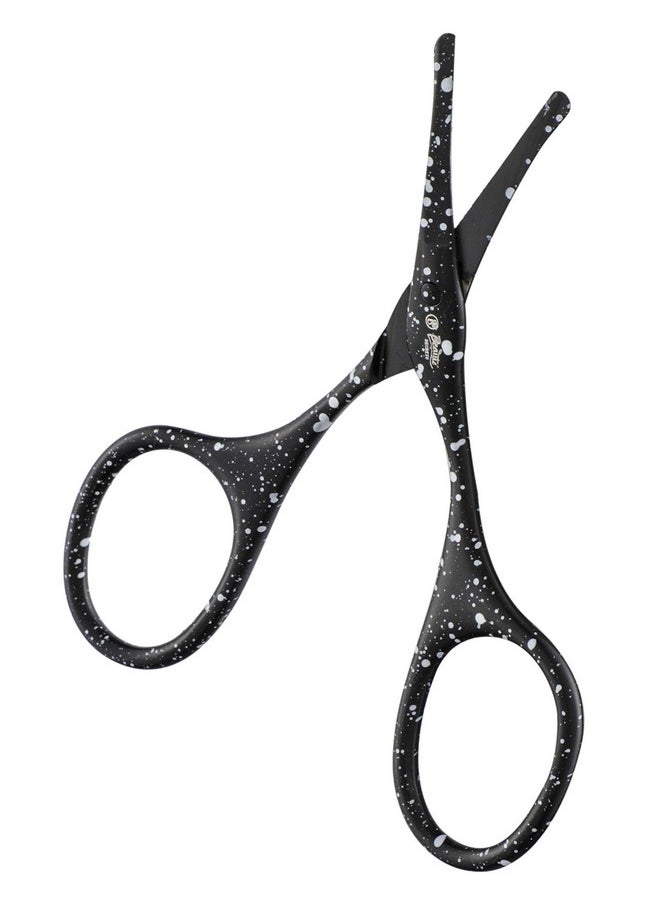 Moustache Scissors For Hair Cutting, Rounded-Tip, Nasal Scissor - Facial Hair, Beard, Mustache, Nose Hair, Ear Hair Trimming - Premium Razor Sharp And Precise - Professional Grooming Scissors Black - pzsku/ZE11CB4FC06AFCD316D36Z/45/_/1735567168/48404aab-105c-435d-b0f6-ef32ee4c8dca