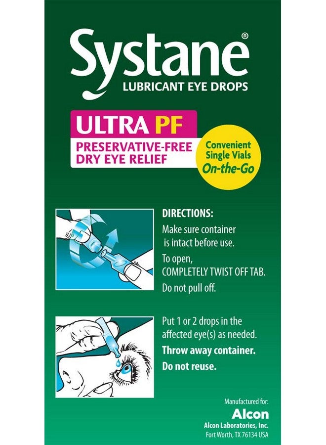 Systane Ultra Lubricant Eye Drops, 60 Count (Pack of 1), (Packaging may vary) - Image 4