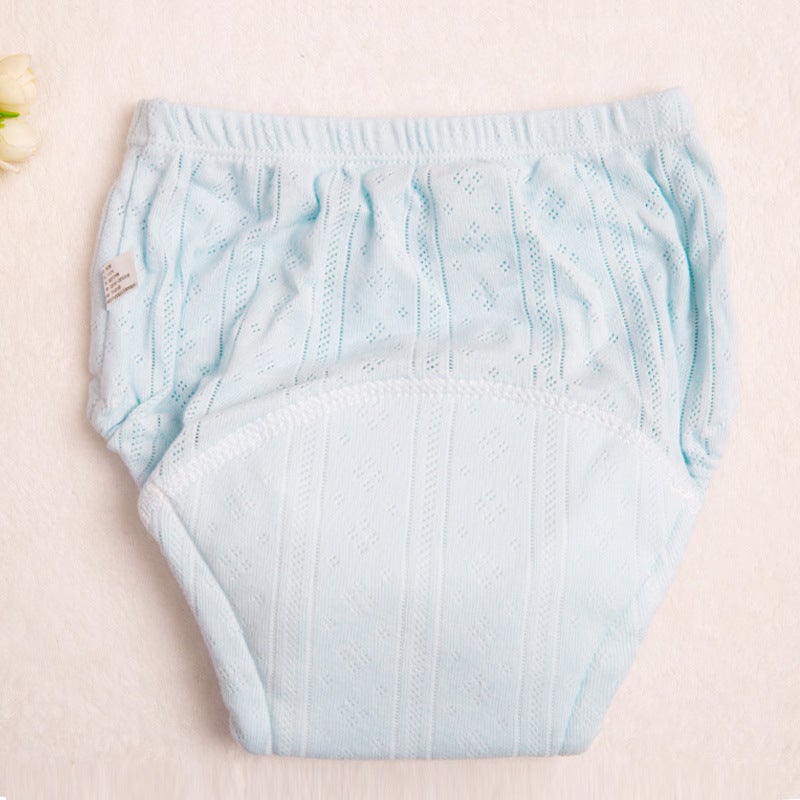 Baby Potty Training Pants For Boys And Girls, Infant Diaper Cover, Washable Children'S Pants, Eco-Friendly Pure Cotton - Image 1