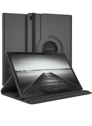 Rotating Case for Samsung Galaxy Tab A7 10.4 (2020/2022) [T500/T505/T507/T509] – [360-Degree Stand] [Auto Sleep/Wake] Folio Leather Smart Tablet Cover (Black) - pzsku/ZE11D1179BE1F9603F0BFZ/45/_/1729924897/221b4857-35e6-4b4b-a245-bf0bf30699bd