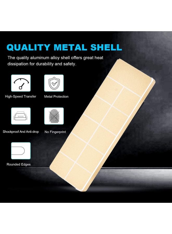 Mini 16TB 1TB 2TB 4TB Solid State Hard Disk Mobile Hard Disk Direct Supply-Capacity:6TB-Interface:Red - Image 2