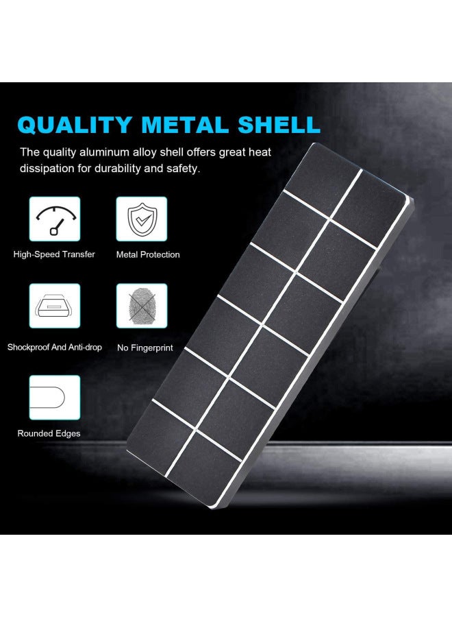 Mini 16TB 1TB 2TB 4TB Solid State Hard Disk Mobile Hard Disk Direct Supply-Capacity:6TB-Interface:Red - Image 3