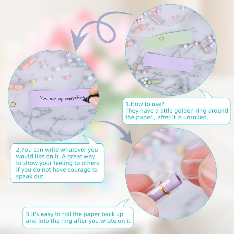 Shitailu Valentine's Day Decorations -210 pcs Conversation Hearts Vase Filler Set - Valentines Heart Decor - Sweet Floral Arrangement Home Decoration Centerpieces for Tables or Mantel, NO VASE - Image 2