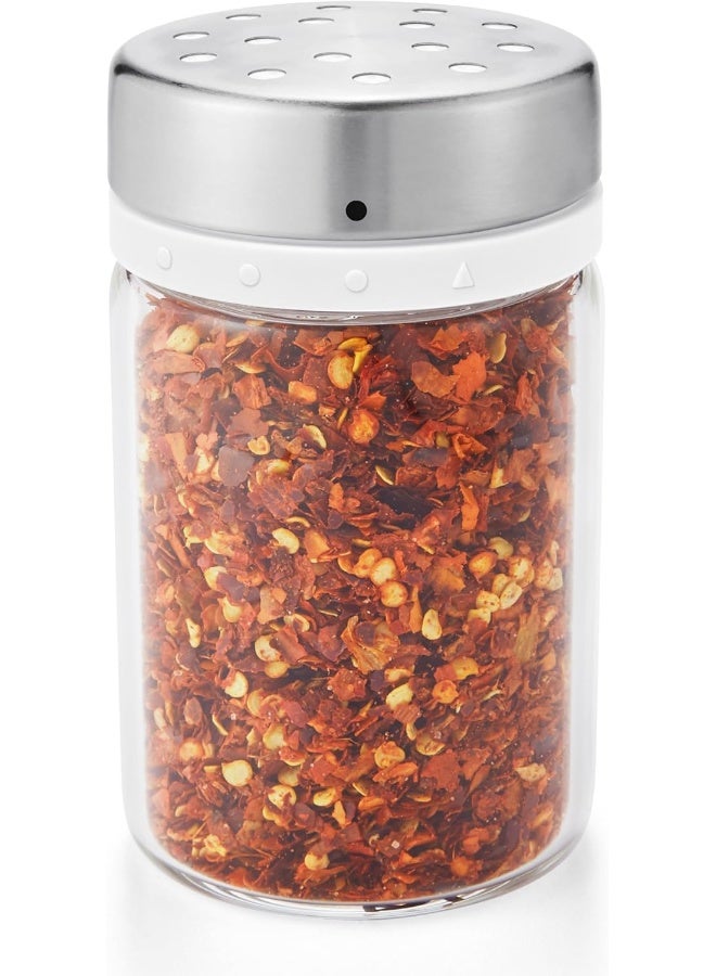 OXO OXO Good Grips Adjustable Glass and Stainless Steel Spice Shaker - For Herbs and More  - Image 1