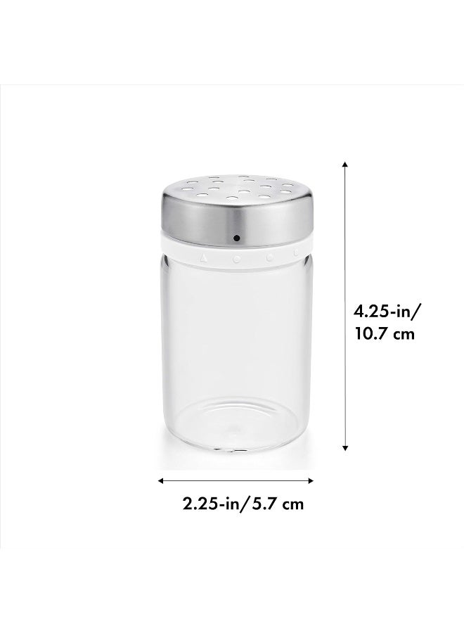 OXO OXO Good Grips Adjustable Glass and Stainless Steel Spice Shaker - For Herbs and More  - Image 3
