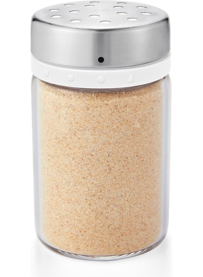 OXO OXO Good Grips Adjustable Glass and Stainless Steel Spice Shaker - For Herbs and More  - Image 2