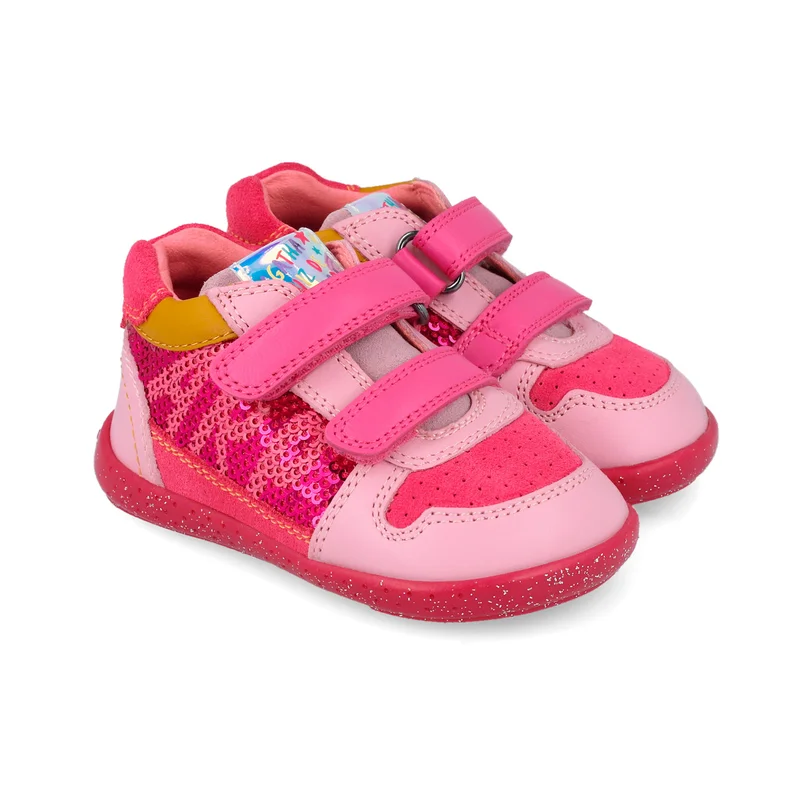 Agatha Ruiz De la Prada Agatha Baby Girls First Step Sneakers