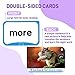 BenBen Sight Words Flash Cards 350 Dolch Fry High Frequency Site Words and Sentences for PreK Kindergarten 1st 2nd 3rd Grade Educational Learning Cards Homeschool Supplies for Ages 39 - Image 4