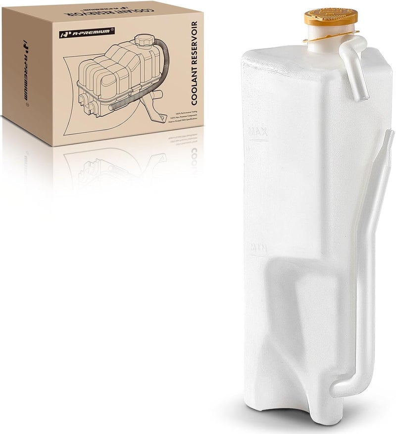 A-Premium Engine Coolant Overflow Recovery Reservoir Tank - Image 1