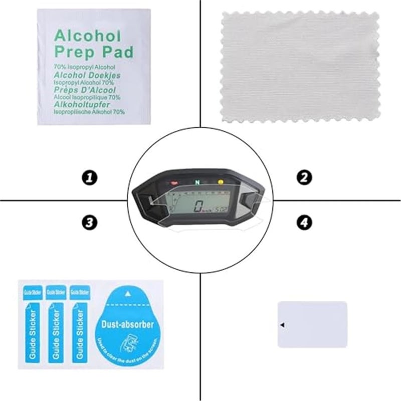 Wivplex Motorcycle Dashboard Screen Protector - Image 2