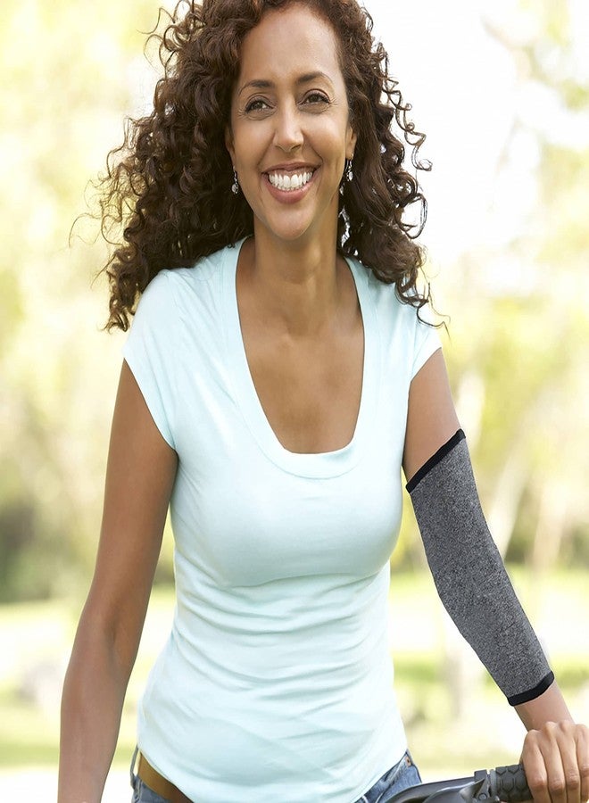 IMAK Compression Arthritis Elbow Sleeve - Elbow Support for Arthritis, Joint Pain & Circulation - Arm Compression Sleeve for Men & Women - Medium - Image 1