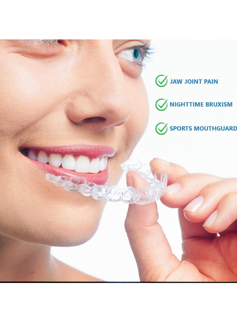 cyleto Mouth Guard for Grinding Teeth at Night, Food Grade Material, Customizable Shaping, Suitable for Nighttime Teeth Grinding, Sports Mouthguard, Mouth Guard for Clenching Teeth at Night  - Image 1