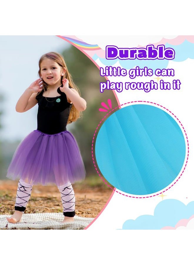 kilofly 6pc Girls Ballet Tutu Kids Birthday Princess Party Favor Dress Skirt Set - Image 5