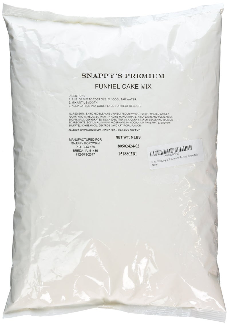 Snappy Premium Funnel Cake Mix, 5 Pound - Image 1