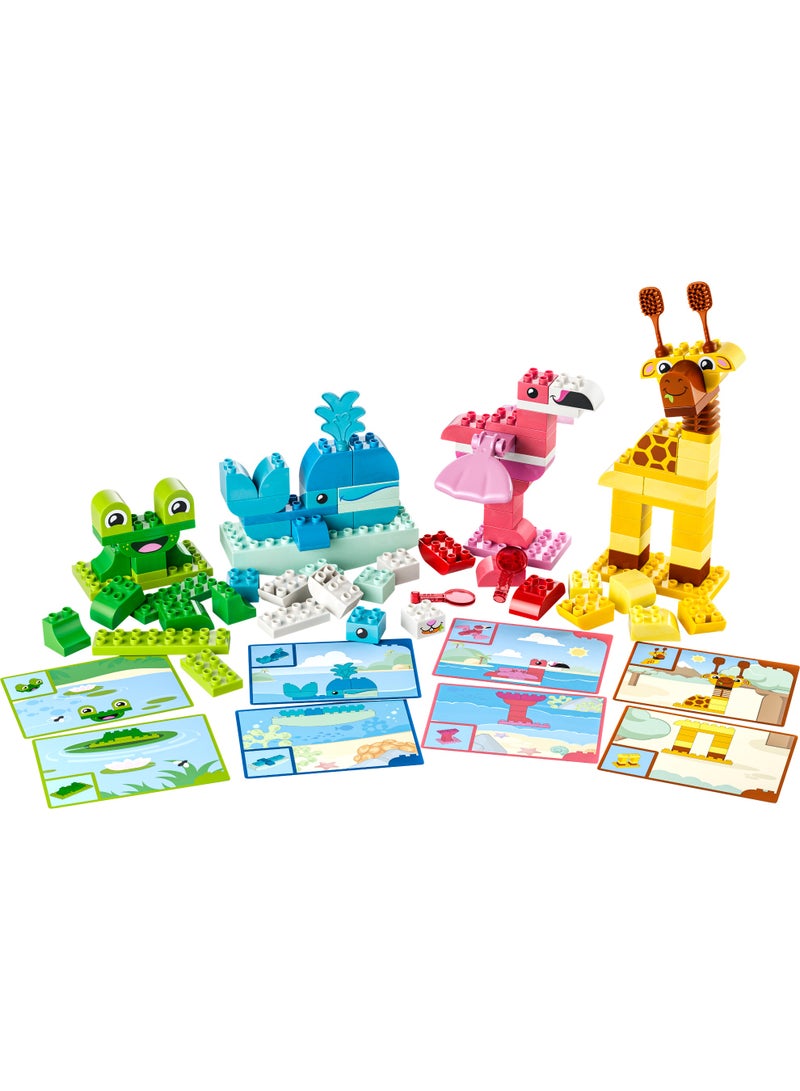LEGO DUPLO Animal Building Game - Toddler Learning Toy 10472 (Age 3+, 94 Pieces) - Image 2