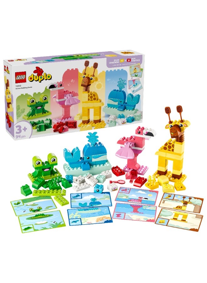 LEGO DUPLO Animal Building Game - Toddler Learning Toy 10472 (Age 3+, 94 Pieces) - Image 1