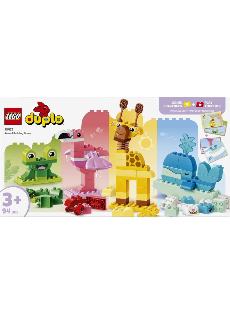 LEGO DUPLO Animal Building Game - Toddler Learning Toy 10472 (Age 3+, 94 Pieces) - Image 3