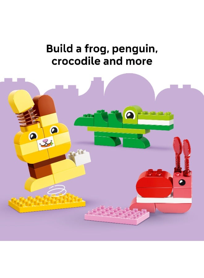 LEGO DUPLO Animal Building Game - Toddler Learning Toy 10472 (Age 3+, 94 Pieces) - Image 5