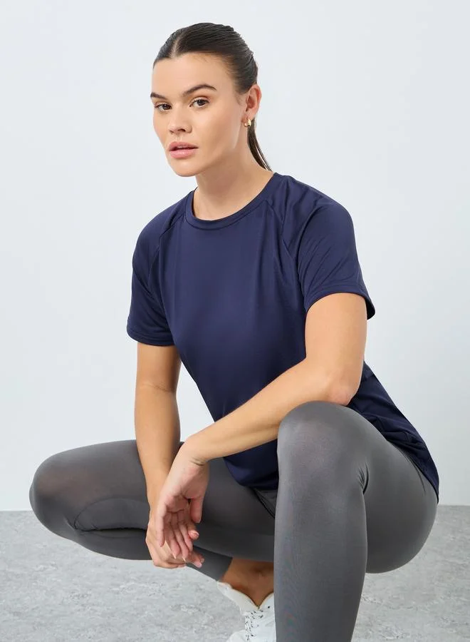 Styli Styli Back Wrap Effect Peep Detail Top