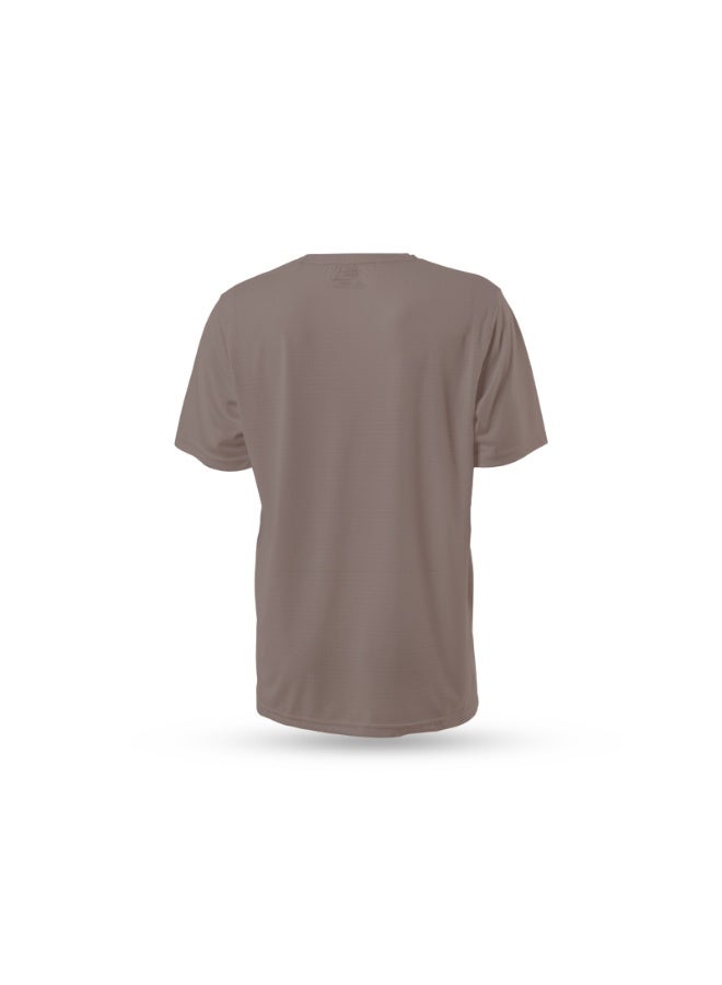 گریوِٹی فورس تي شيرت رجالي ضاغط سريع الجفاف من جرافيتي فورس | قماش خفيف الوزن قابل للتنفس | ملابس رياضية للياقة البدنية والجيم | كم قصير مناسب للرياضة - Image 2