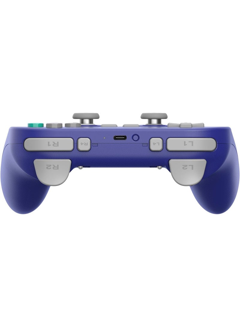 8Bitdo Pro 3 Bluetooth Controller for Switch/Switch 2 – TMR Joysticks, Swappable ABXY Buttons, Pro Back Buttons, Charging Dock, Hall Effect Triggers, for Windows, Apple, SteamOS, Android - Purple - Image 4
