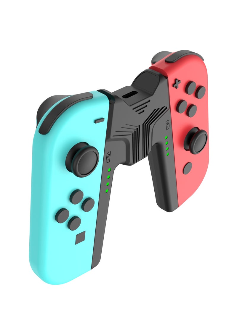 AOLION - Nintendo Switch & Switch OLED Joy-Con Grip Charging Station – Controller Charger Dock for Multiple Joy-Cons - Image 1