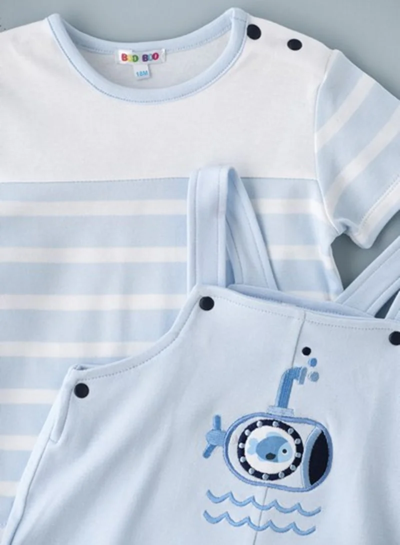 Boo Boo Infant T-Shirt & Dungaree Set
