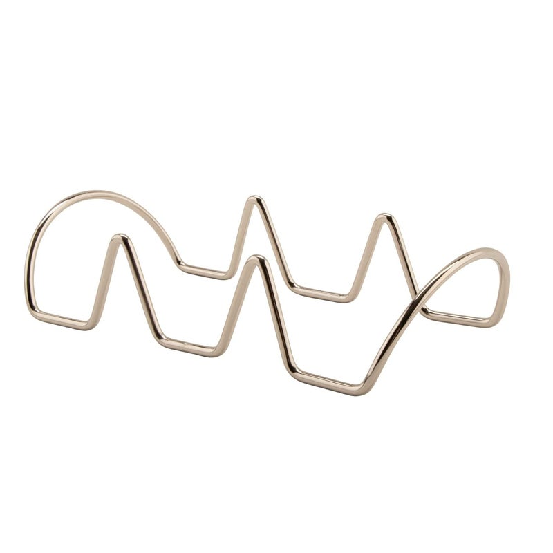 Get G.E.T. 4-81833 Taco Holder for Three Tacos, Stainless Steel - Image 4