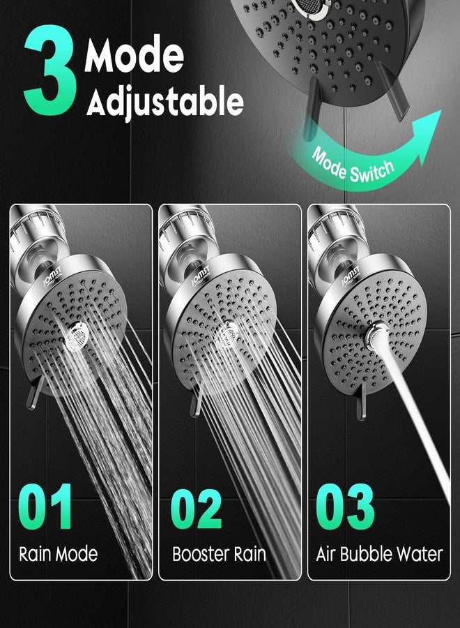 Jomsthome Filtered Shower Head - for Healthier Skin & Hair | 3 Mode High Pressure Shower Head with 25-Stage Filtration | Removes 99.945% of Chlorine & Heavy Metals | Anti-Chlorine Shower Head COMBO - Image 4