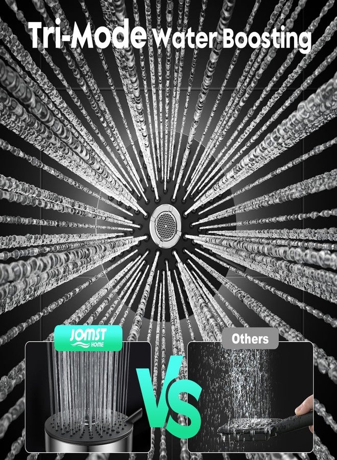 Jomsthome Filtered Shower Head - for Healthier Skin & Hair | 3 Mode High Pressure Shower Head with 25-Stage Filtration | Removes 99.945% of Chlorine & Heavy Metals | Anti-Chlorine Shower Head COMBO - Image 5