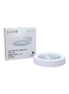 Lucio 24W 3000K 2520 Lumens LED Surface Downlight Warm White 4.8 x 23 x 22.2 cm SM46B-24W  - Image 3
