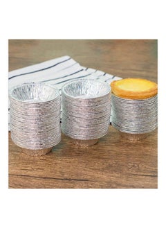 Y&D Pack Of 300 Disposable Aluminum Foil silver 7x2centimeter  - Image 5