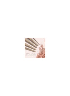 MAANGE Makeup Brushes Set Foundation Contour Concealer Blush Powder Make Up Brushes 15 Pcs With 1 Makeup Sponge & 1 Brush Cleaner (Champagne)  - Image 4