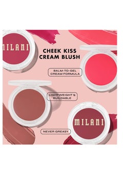 MILANI Milani Cheek Kiss Cream Blush- Cream to Gel Blush for Cheek and Lip Tint  - Image 4