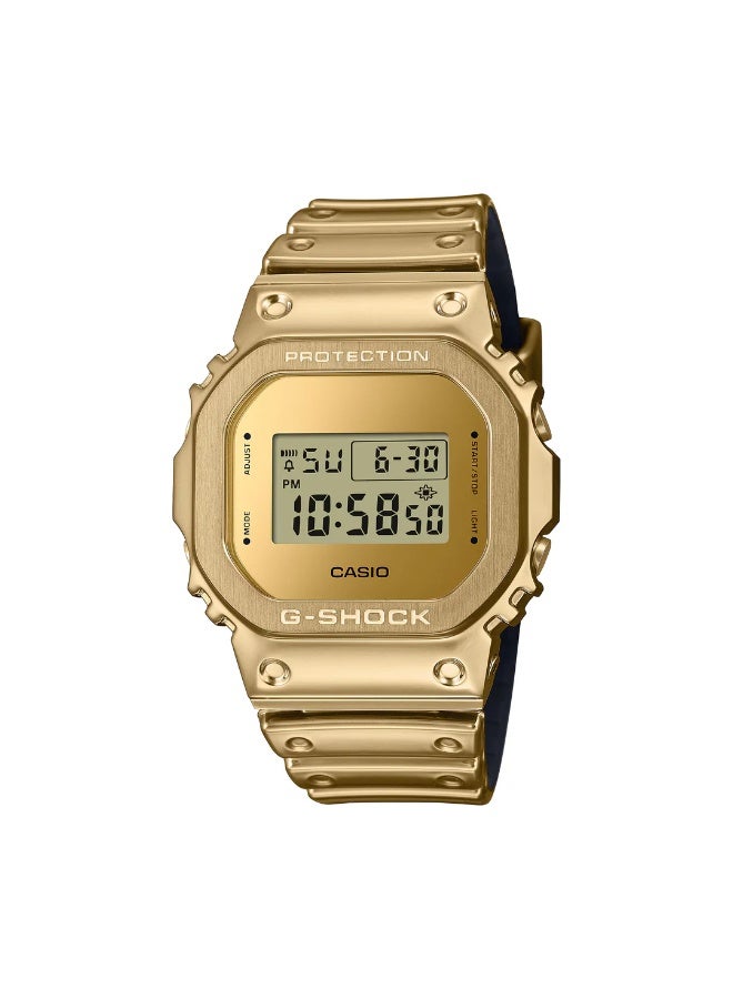 Casio G-Shock GM-5600YMG-9DR Digital Gold Dial Men - Image 1