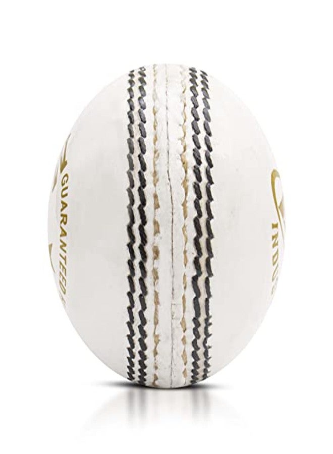 PSE Priya Sports PriyaSports_20 Leather Cricket Ball for ODI/Practice Match/Test Match | White Color | Pack of 6| (White_Cricket_Balls_6, 6) - Image 3