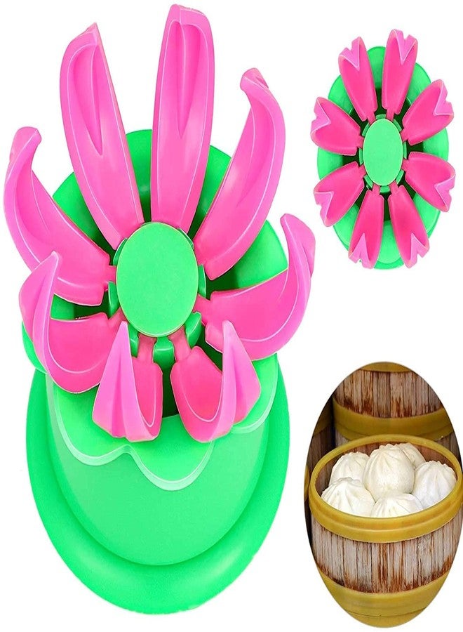 Plenteous Plastic Momos Dumpling Maker Dough Press Mould Shapes Cutter for Kitchen Making Tools for Modak Gujiya Pie Mould Maker. - Image 2