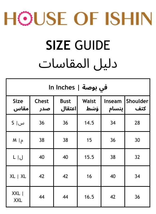 آي شين Straight Fit Embroidered Pattern Round Neck Three-Quarter Sleeves Teal Colour Woven Cotton Kurta Set for Women with Semi Elastic Closure - Designed with Style and Comfort