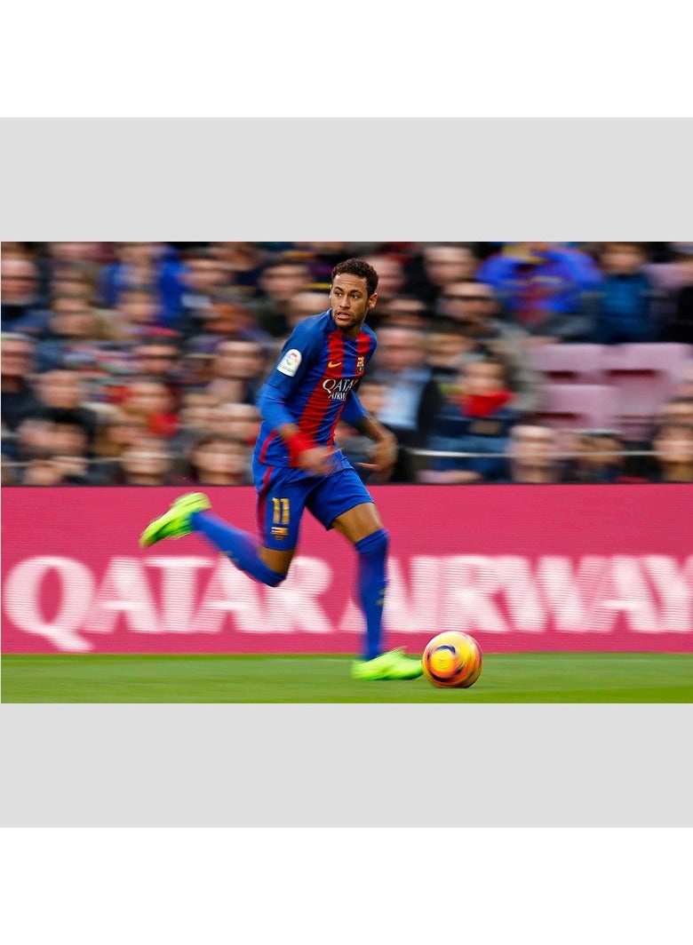 كوينج Neymar Poster Football Star Decorative Painting Self-Adhesive Style