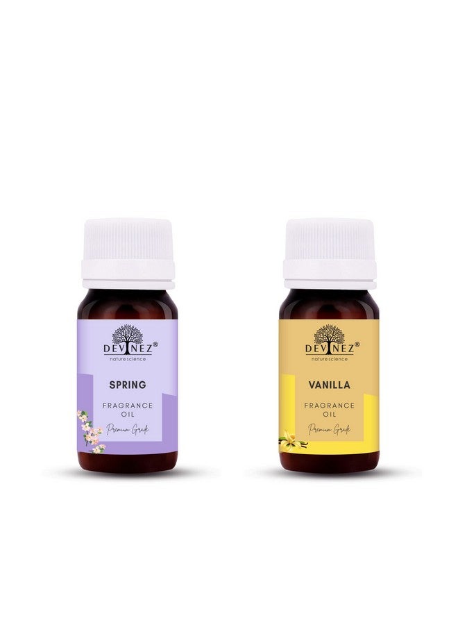 Devinez Spring (Aqua Fresh), Vanilla Aroma Oil For Diffuser/Ultrasonic Aroma Diffuser/Tealight Diffuser/Reed Diffuser, 30Ml Each - Image 1