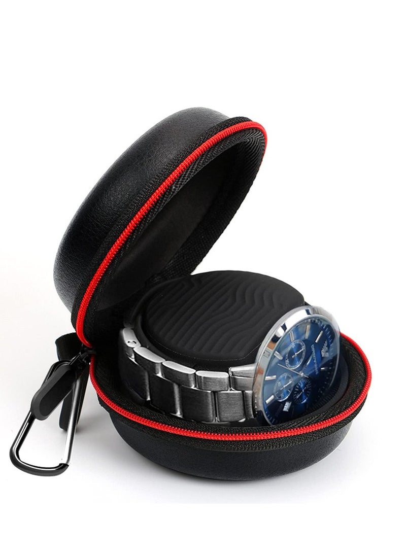 Captaintech - Watch Travel Case, Watch Storage Box for Apple Watch Portable Watch Roll Single Watch - Image 1