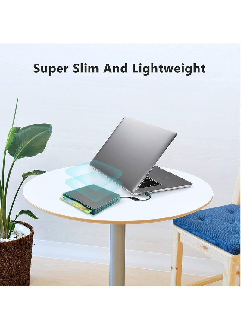 External USB Floppy Drive 3.5-inch Portable 1.44MB FDD, Plug and Play for Windows 2000/XP/Vista/7/8 Laptop