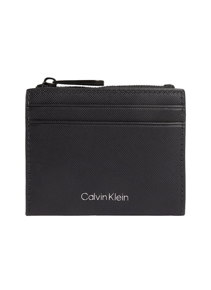 CALVIN KLEIN Logo Zip through Card Holder